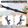 MVYC 240PCS 6 Inch Cable Ties- Hook and Loop Reusable