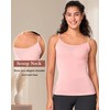 BAMBOO COOL Women's Basic Lingerie Camisole Tank with Adjustable Spaghetti