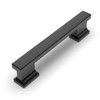 Amerdeco 10 Pack Matte Black Cabinet Pulls 3-3/4 Inch(96mm) Hole