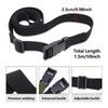 Modixun 8Pack Utility Straps with Quick-Release Buckle, 59" Adjustable Nylon