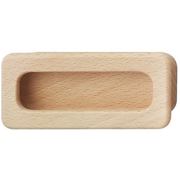 Gedotec Wooden Shell Handle | 1 Piece - Sliding Door