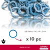 Schläfer 182810 | High Temperature Flat Hydraulic Seals Blue FASIT
