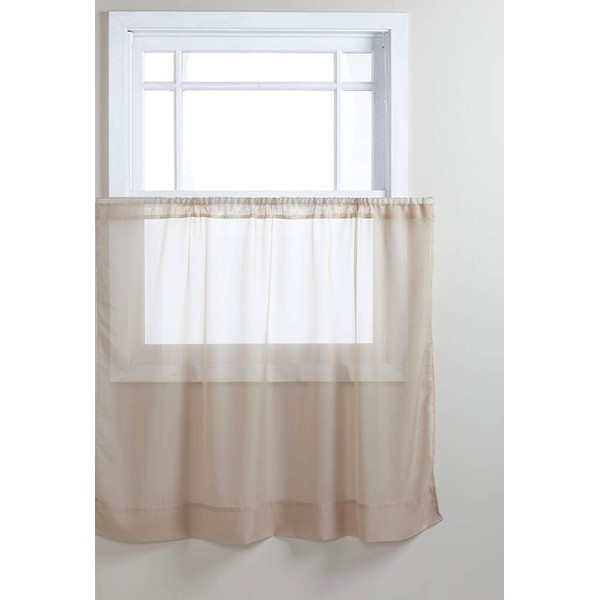 Stylemaster Elegance Sheer Voile, 60" X 24" | Panel, Bisque