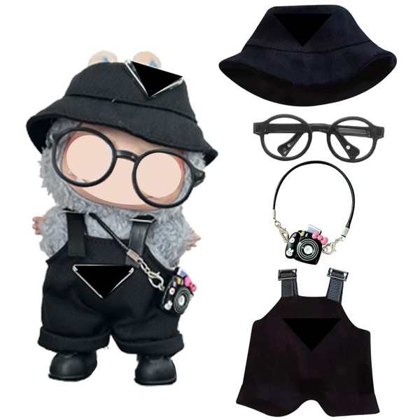 ZXTGBQ La-Bu Kleidung Zubehör, Bekleidung für 17cm La-Bu Puppe, La-Bu