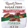 RUSSELL STOVER Sugar Free Assorted Chocolate Candy with Nuts, 15.5