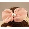 Bethynas Cute Puffy Bowknot Headband for Baby Girls Handmade Lace