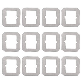 12 Pack Cleaning Rag Wipe Pads for ECO VACS Winbot Mini Window Cleaning Robot, Washable Wipes Cloth Mop Pad Replacement for Winbot Mini Robot, Wipes Cleaning Pad Spare Part Accessories