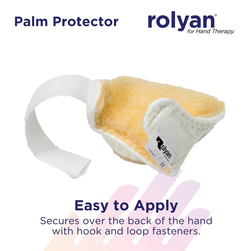 Rolyan Palm Protector for Left Hand, Left Handed Glove for