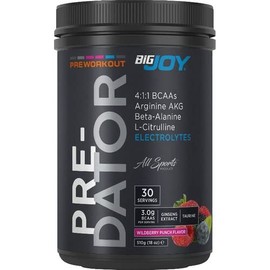 Bigjoy Pre-Workout Predator - Orman Meyveleri Aromalı 1 Paket(1 X 510 G)