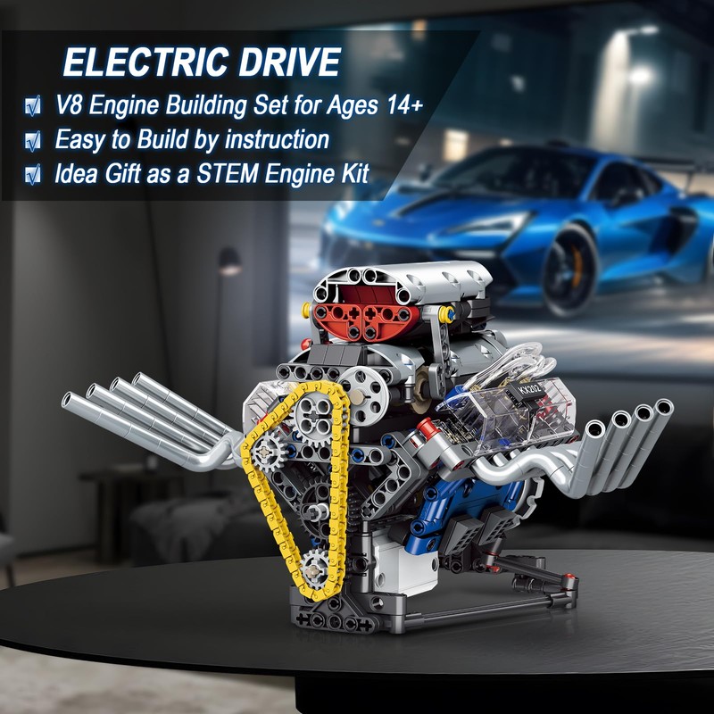 HIGH GODO V8 Engine Kits That Runs, DIY Car Engine