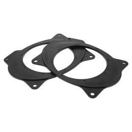 Partuto Speaker Spacer Ring Tweeter Speaker Spacer Adapter Car for Toyota Corolla 2007-2018 Rear Doors ABS Black Waterproof