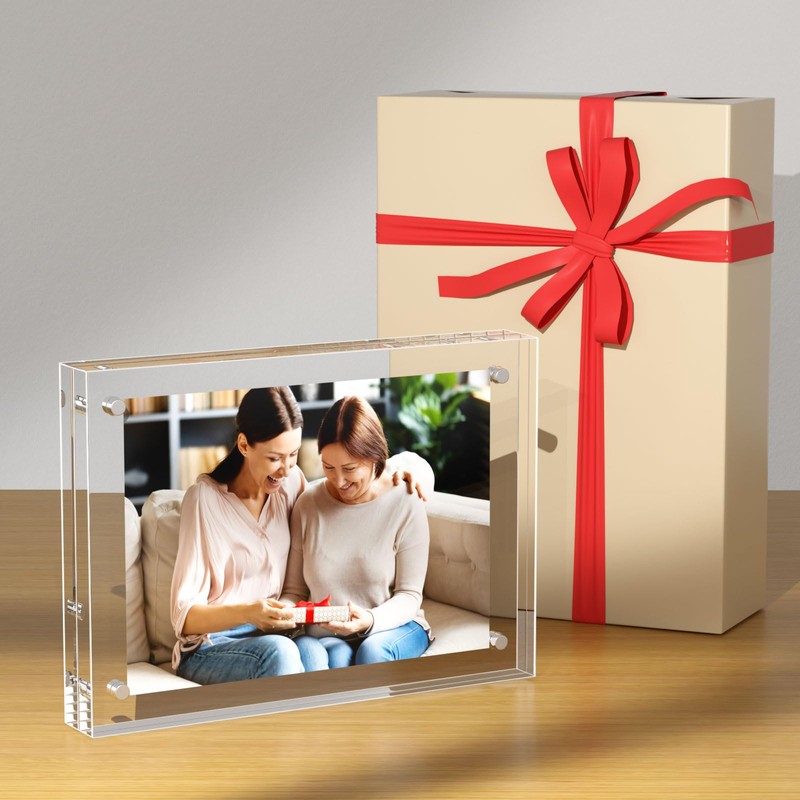 AITEE 5x7 inch (13 x 18 cm) Acrylic Picture Frames: