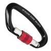 Climbing Carabiner Heavy Duty AntiSlip Design Durable Light Carabiner Clip