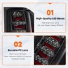 LED Tail Light for Chevy Silverado 1500 2007-2013, Silverado 2500