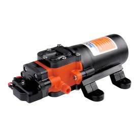 SEAFLO 21-Series Water Pressure Diaphragm Pump - 12V DC, 1.2 GPM, 35 PSI with Adjustable Pressure Switch, Self-Priming, Quiet Operation for RV, Boat, and Off-Grid Applications