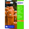 Avery B3427-20 Ultra Resistant Labels, White (A4 Sheet of 105