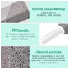 UOY Cleaning Block Pumice Stone, 4 Pieces Handle Pumice Stone,