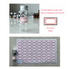 Cadbibe 15ml Glass Vials with Screw Caps and Plastic Stoppers,