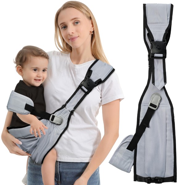 GoaePode Baby Carrier Sling with Side Support Straps, Hands Free