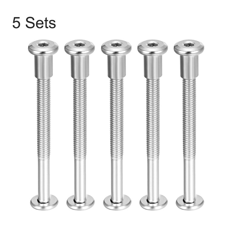uxcell Screw Post Fit for 5/16"(8mm) Hole Dia, Male M6x70mm