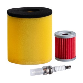 Air Oil Filter Set Fit for Suzuki Quadrunner 250 2x4 4x4 1987-2001 for King Quad 300 1991-2002 1378119B00 13781-19B00