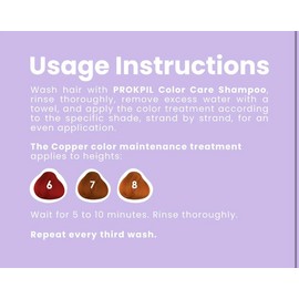 NEW1 ProKpil COBRE moisturizing color, hairtreatment 10.14floz New , COOPER