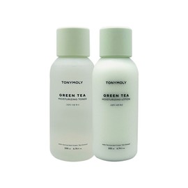 Tony Moly Green Tea Hydration Skin + Lotion Single Set / 토니모리 그린티 수분 스킨 + 로션 단품세트