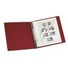 LINDNER Das Original Set: Ringbinder Regular mit Schutzkassette 814, weinrot