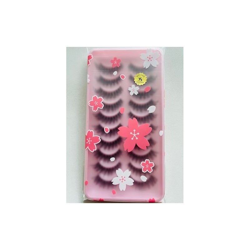 3D False Eyelashes, Natural Eyelashes, Pure Handmade Natural Look, Fluffy