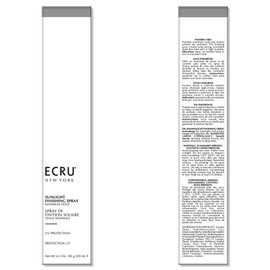 ECRU New York Sunlight Finishing Spray, Hairspray Extra Hold, Hair Styling Heat Protectant Spray, Travel Size, 2oz | ECRU NEW YORK
