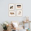 8x10 Picture Frame Set of 4, Displays 5x7 with Mat