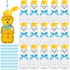 Honeydak 16 Pack Bear Straw Honey Cup for Baby 8