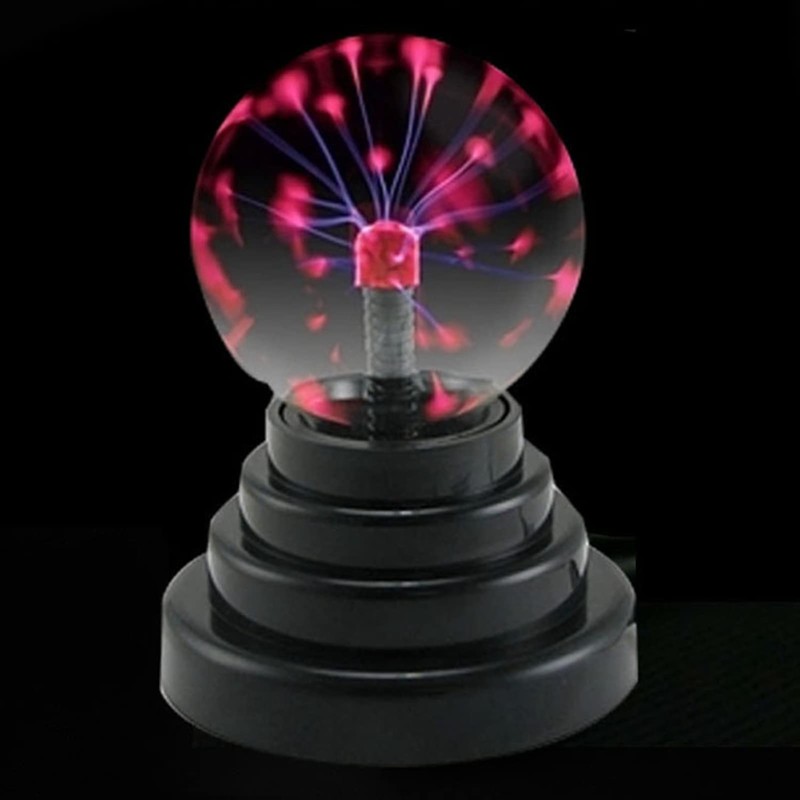 3 Inch Magic Plasma Ball, Electrostatic Ball Mini Light Portable