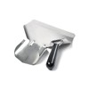 JAKOUE Right-Handle Stainless Steel Popcorn Scoop, Commercial Popcorn Machine Supplies,