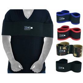 EVO Fitness Gym Bench Press Slingshot Push up Power Weight lifting Strength Workout Training (XX-Large, Black)