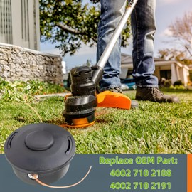 COSVMUF 25-2 Trimmer Head for sthil FS55 FS90 FS55R FS56 FS70 FS70R FS80 FS85 FS90R FS91R FS94R FS131 FS240 FS110 FS120 FS130 String Weedater Bump Head Replace 4002 710 2108 2 Pack