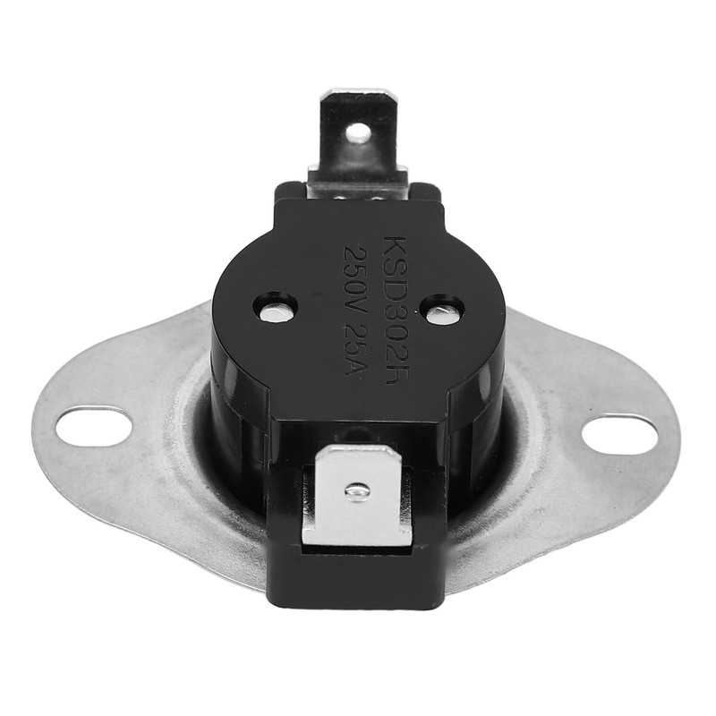 2PCS Snap Disc Temperature Switch Bimetal Engineering Plastic 25A Thermostat