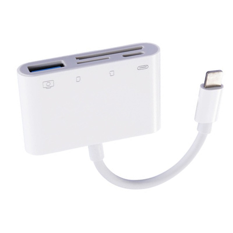 Memory Card Adapter with Charging Port Plug and Play 14