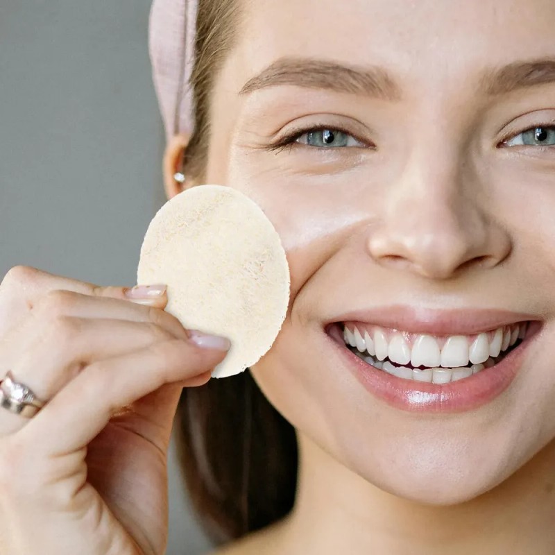 Almohadilla Exfoliante Facial De Limpieza Profunda, 6 Unidad