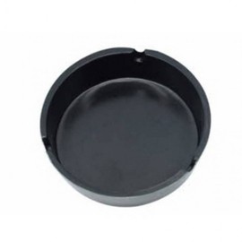 Round Black Ashtray Smoking Room Ashtray 5ea