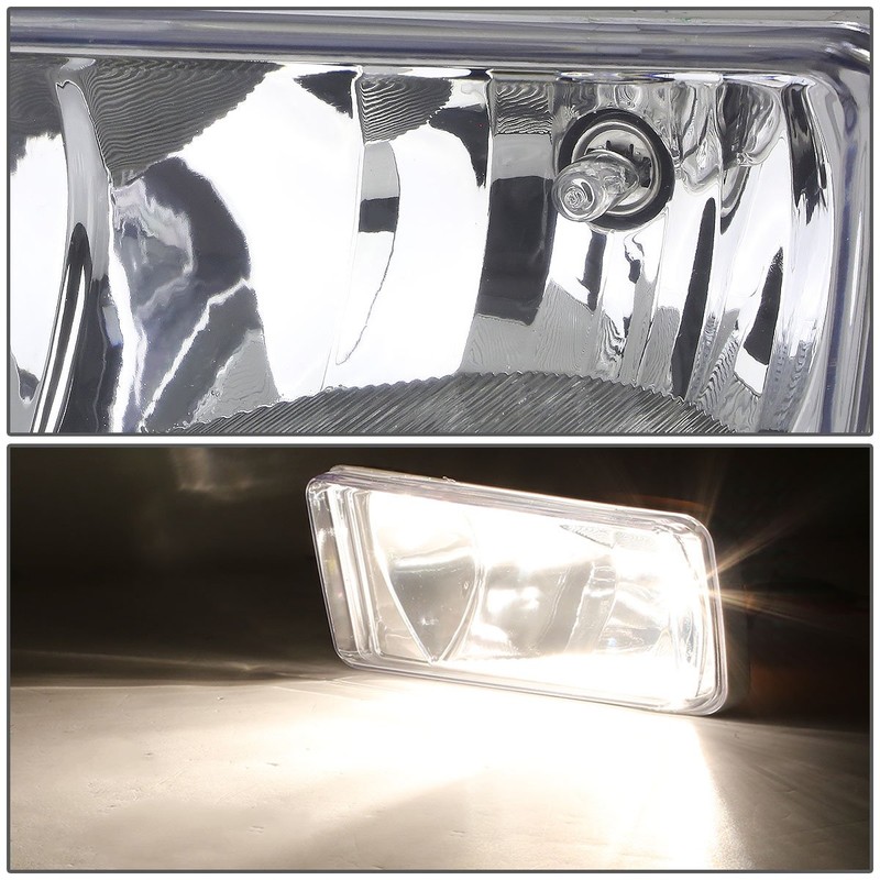 DNA MOTORING FL-ZTL-802-CH Fog Light With Switch Driver & Passenger