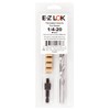 E-Z LOK 400-4 Threaded Inserts for Wood, Installation Kit, Brass,