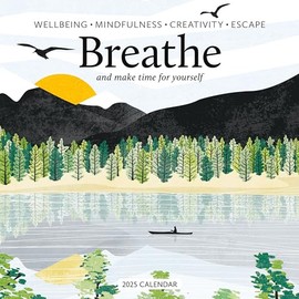 2025 Breathe Wall calendar: Plastic Free Packaging