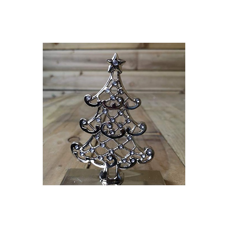 Christmas Tree With Crystals Christmas Stocking Hanger