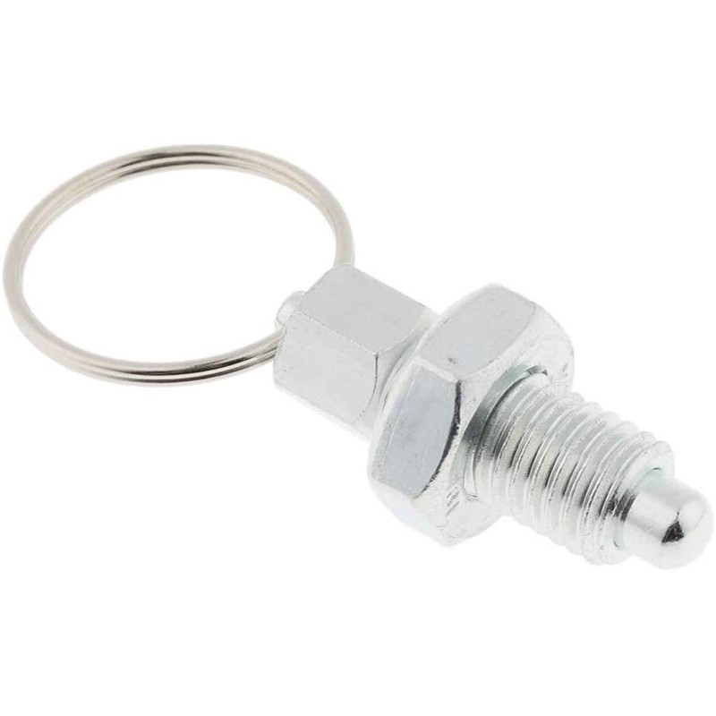 POFET 5pcs Stainless Steel Non Lock-Out Indexing Plunger with Pull