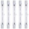 TEAMWILL Halogen Light Bulb 120V 100W 100 Watt J Type T3 R7S 78mm Double Ended 3.13" (5)