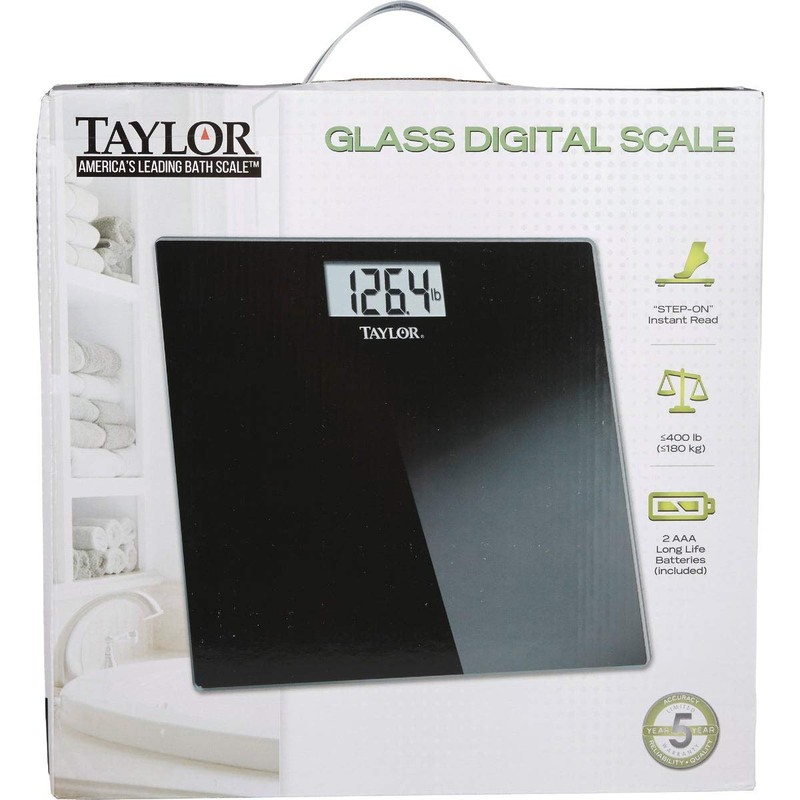 Taylor Digital Scales for Body Weight, Highly Accurate 400 LB