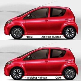 Hubcap Wheel Cover Replacement R14 Hub Caps Universal Wheel Rim Cover ABS Material Exterior Accessories for Car Truck SUV -Set of 4