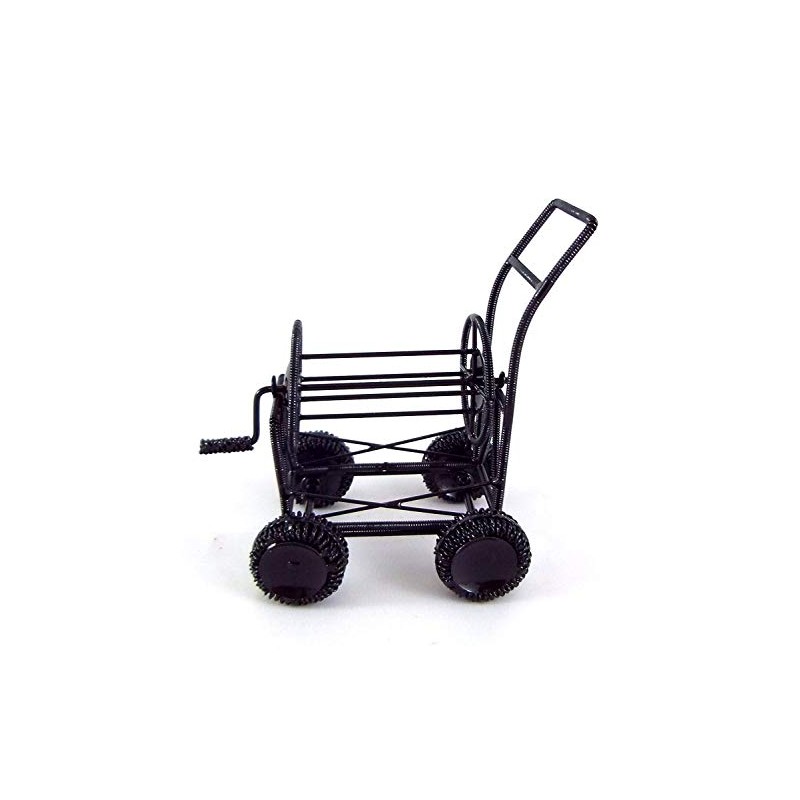 Aztec Imports, Inc. Dollhouse Miniature 1:12 Scale Cart and Hose