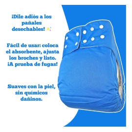 Pañal Ecológico Junior Jumbo Adolecente Con Inserto Ecobaby                                                                                           